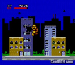 rampage mega drive