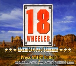 18 Wheeler - American Pro Trucker ROM (ISO) Download for Sony Playstation 2  / PS2 