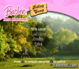 nacido mil Pobreza extrema Barbie Horse Adventures - Riding Camp ROM (ISO) Download for Sony  Playstation 2 / PS2 - CoolROM.com