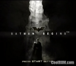 Batman Begins ROM (ISO) Download for Sony Playstation 2 / PS2 