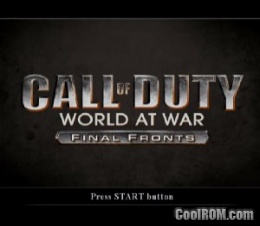 call of duty final fronts ps2
