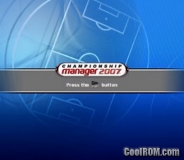 Championship Manager 2007 para Playstation 2 (2007)