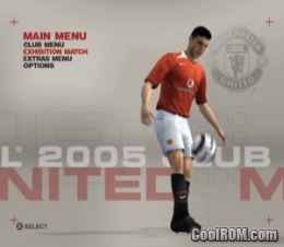 Club Football 2005 - Manchester United (Europe) (En,Fr,De,Es,It,Nl) ROM  (ISO) Download for Sony Playstation 2 / PS2 