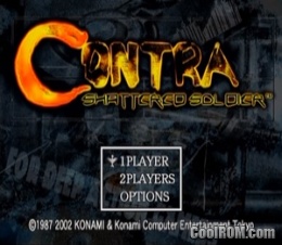 Contra Shattered Soldier Europe En Fr De Es It Rom Iso Download For Sony Playstation 2 Ps2 Coolrom Com