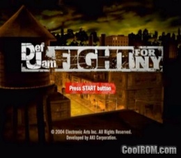 Def Jam - Fight for NY (Europe) ROM (ISO) Download for Sony Playstation 2 /  PS2 