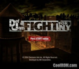 Def Jam - Fight for NY ROM (ISO) Download for Sony Playstation 2 / PS2 
