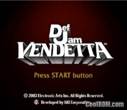 Def Jam - Vendetta ROM (ISO) Download for Sony Playstation 2 / PS2 