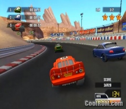Disney-Pixar Cars (Europe, Australia) ROM (ISO) Download for Sony Playstation  2 / PS2 