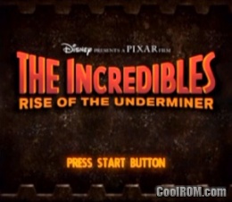 Disney Os Incriveis Rise Of The Underminer (Clássico Ps2) Ps3 - WR Games Os melhores  jogos estão aqui!!!!