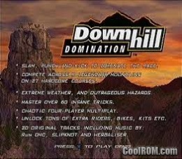 Downhill Domination Rom (Iso) Download For Sony Playstation 2 / Ps2 - Coolrom.com