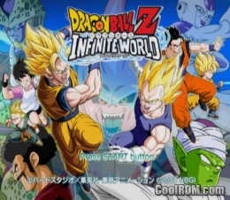 Dragonball Z Infinite World Rom Iso Download For Sony Playstation 2 Ps2 Coolrom Com - dragon ball z infinite world codes roblox