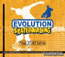 Evolution Skateboarding ROM (ISO) Download for Sony Playstation 2 / PS2 