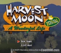 harvest moon ps 2