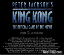 Peter Jackson's King Kong PS2 ISO Traduzido PT-BR + Gameplay PCSX2 