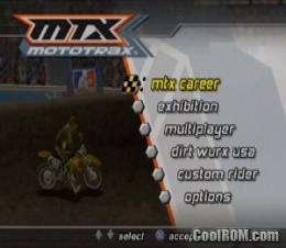 MTX Mototrax ROM (ISO) Download for Sony Playstation 2 / PS2 