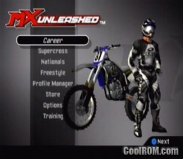 Melhor jogo de Motocross para o PS2. (MX Unleashed) 