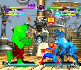 Marvel vs. 2 - New of Heroes ROM (ISO) for Sony Playstation 2 / PS2 - CoolROM.com