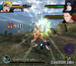 Naruto - Ultimate Ninja 3 ROM (ISO) Download for Sony Playstation 2 / PS2 
