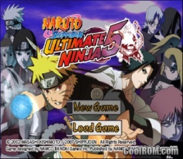 Naruto Shippuden - Ultimate Ninja 5 (Europe) (En,Fr,De,Es,It) ISO