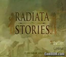 Radiata Stories DVD ISO PS2