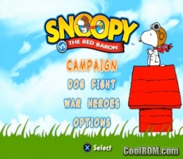 Snoopy Red Baron ROM (ISO) Download for Playstation 2 / PS2 - CoolROM.com