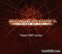 PS2]Spider-man Friend Or Foe, Senhor dos Jogos