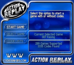 playstation 1 action replay