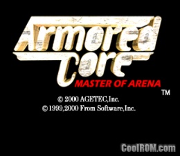 ARMORED CORE - MASTER OF ARENA - (NTSC-U)