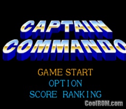 Captain Commando (Japan) PSX ISO - CDRomance