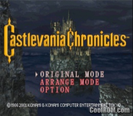 Castlevania Chronicles (v1.1) ROM (ISO) Download for Sony Playstation / PSX  