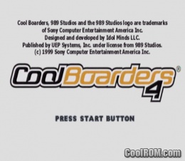 Cool Boarders 4 ROM (ISO) Download for Sony Playstation / PSX 