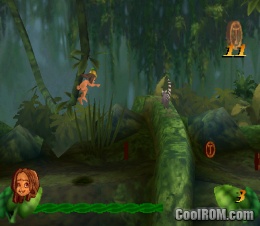 Disney'S Tarzan (V1.1) ROM (ISO) Download For Sony Playstation.