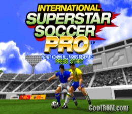 International Superstar Soccer Pro Europe Rom Iso Download For Sony Playstation Psx Coolrom Com