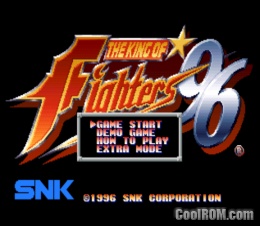 The King of Fighters'96 (PS1)  King of fighters, Fighter, Cover