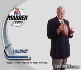 Madden NFL 2004 ROM (ISO) Download for Sony Playstation / PSX