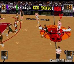 nba power dunkers ps1