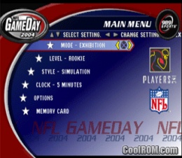 NFL GameDay 2005 ROM (ISO) Download for Sony Playstation / PSX