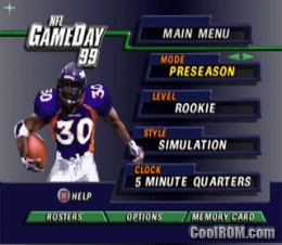 Download NFL GameDay 99 (Windows) - My Abandonware