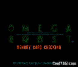 Omega Boost Original Japonês Encarte Reimpresso Ps1 Playstation 1
