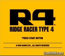 ridge racer type 4 ps1