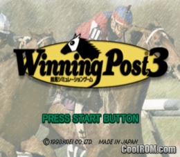 Winning Post 3 Japan Rom Iso Download For Sony Playstation Psx Coolrom Com