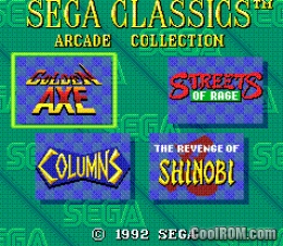 sega arcade classics